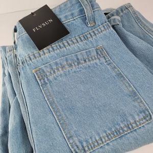 FLVSUN woman's‎ Jeans, Cargo, Wide Leg, Size 4